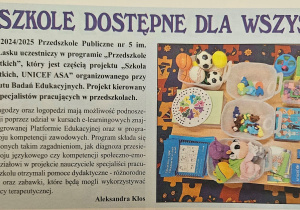 Tekst artykułu wraz ze zdjęciem umieszczony w "Panoramie Łaskiej"