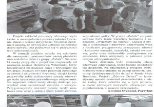 Tekst artykułu wraz ze zdjęciem umieszczony w "Panoramie łaskiej"