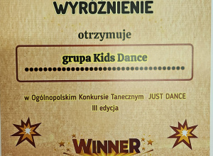 Ogólnopolski konkurs taneczny online "Just dance"