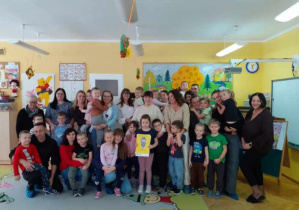 Wspólne zdjęcie uczestników zajęcia.