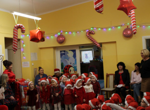 "Magiczne spotkanie" - wizyta Mikołaja