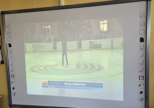 Filmik z konkursu łyżwiarskiego