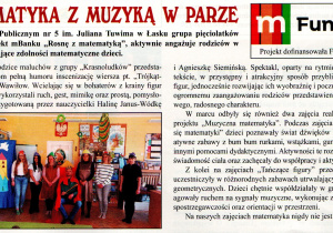 Tekst artykułu wraz ze zdjęciem umieszczony w "Panoramie Łaskiej"