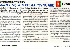 Tekst artykułu umieszczony w "Panoramie Łaskiej"