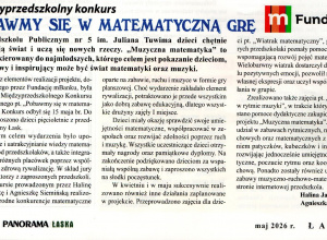 O NAS W PRASIE ROK SZKOLNY 2025/2026