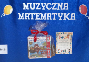 Prezent i dyplom dla naszego Przedszkola.