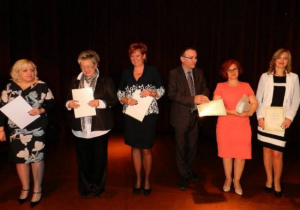 Wręczenie nagrody Burmistrza pani Barbary Wilk 12.10.2015r.