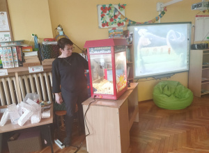 Mini kino w przedszkolu - ferie zimowe