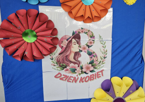 Dekoracja z okazji Dnia Kobiet