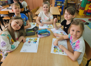 Mój sposób na dobry klimat w Łasku - zajęcia w ramach programu gminnego - grupa "Biedronki"