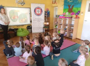 "Zdrowe odżywianie" - spotkanie z przedstawicielką Powiatowej Stacji Sanitarno - Epidemiologiczej
