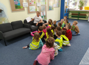 Warsztaty w Bibliotece Publicznej- Filia dla dzieci "Misiaczki"