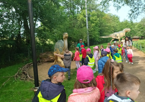 Kolejne okazy dinozaurów.