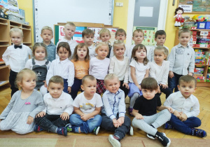 Zdjęcie dzieci z grupy Krasnoludków
