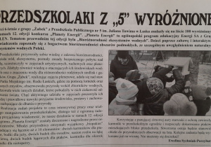 Tekst artykułu wraz ze zdjęciem umieszczony w "Panoramie łaskiej"